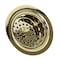 Nantucket Sinks Polished Brass 3.5 Inch Kitchen Drain 3.5 KDPB - alternate 1